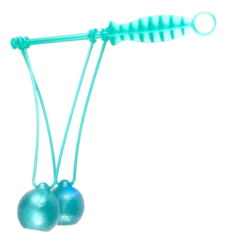 Swing Up Balls On A String Noise Maker Mini Azul Claro