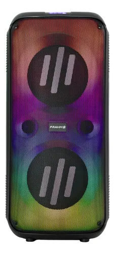 comprar Caixa Som Amplificada Portátil Lumi Tower Bluetooth 670w Led