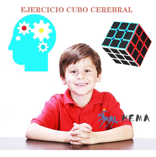 Cubo Rubik 2x2 3x3 4x4 5x5 Cobra Profesional Fibra Carbono
