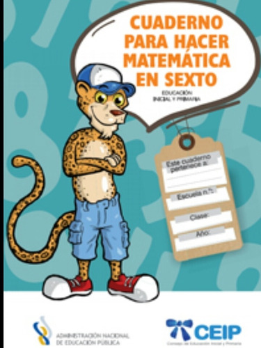 Cuaderno Para Hacer Matematica En Sexto Primaria Sin Uso!