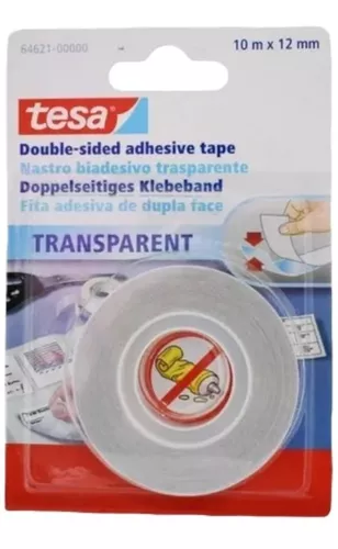 Tesa 55740-00002-00 - Cinta adhesiva doble cara, extrafuerte, para