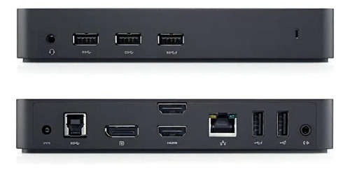 Replicador De Puertos Universal Dell  Usb 3.0  De Triple Pan