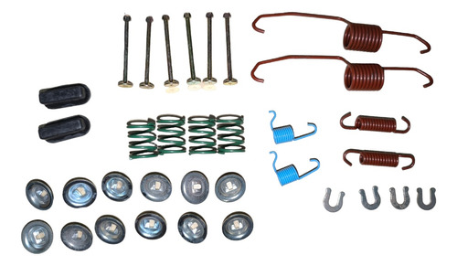 Kit Resortes Clavos De Bandas De Freno Toyota Corolla