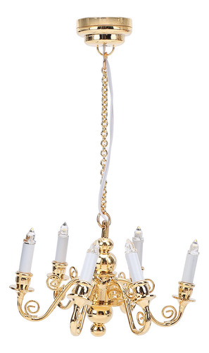Lámpara Tipo Candelabro Con Forma De Casa De Muñecas, Tamaño