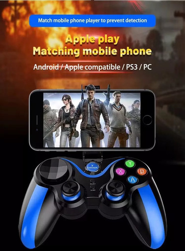 Joystick Bluetooth Altomex Al-g7 Para Celular Android/ios Vermelho