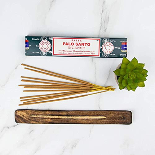 Palitos De Incienso Satya Nag Champa Palo Santo12 Paquetes X