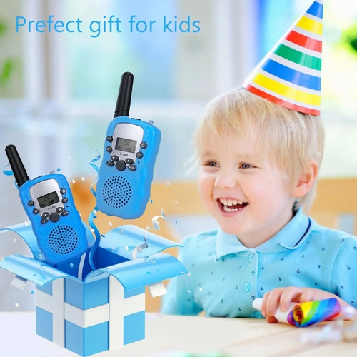 Set 2 Radio Walkie Talkie Para Niños Con Alcance De 5km