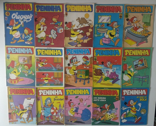 Peninha N° 01 Ao N° 56 Editora Abril Completo  ! Excelente !