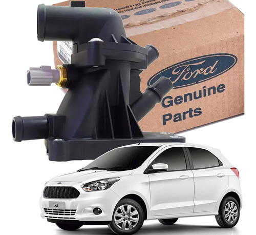 Carcaça Valvula Termostatica Completa Ford Ka 1.0 2014/2021