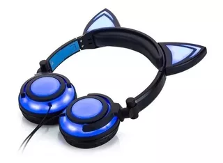 Audífonos Cat Ears Led Halion T69 Headphones Orejas De Gato