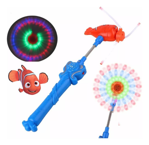 Brinquedo Catavento Ventilador Hélice Com Luz E Som 10uni