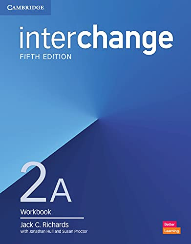 Libro Interchange Level 2a Workbook 5th Edition De Vvaa Camb