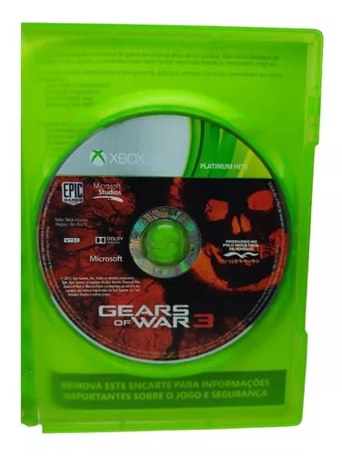 Jogo Gears of War 3 (Platinum Hits) - Xbox 360 - Loja Sport Games