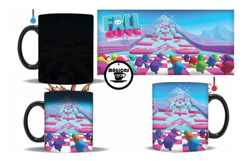 Imagen 3 de 4 de Taza Mágica Fall Guys