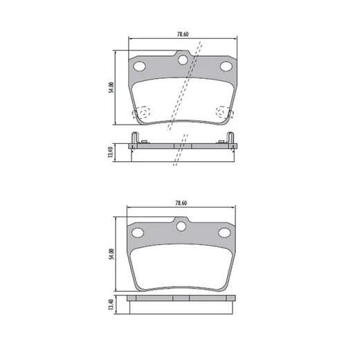 Pastillas De Frenos Trasero Toyota Rav 4 5p 2011 Chery Tiggo