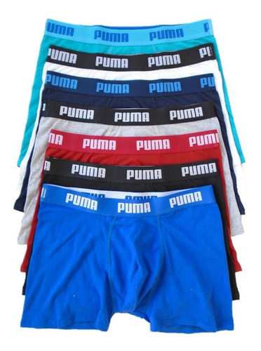 Boxer Puma Original Em Algodão Kit Com 10 Cuecas 
