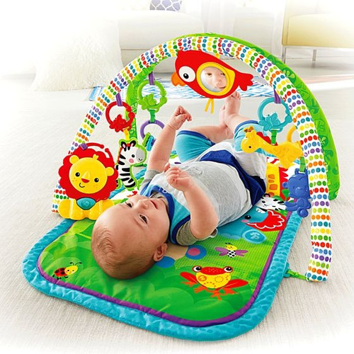 Fisher Price Gimnasio Musical Amigos De Naturaleza Español