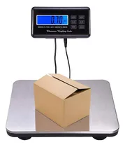 Comprar Báscula Electrónica Balanza Industrial con Plataforma 300 kg, Balanza Digital Comercial Profesional, Básculas Postales de Transporte Industrial, Báscula Postal Pesada de Acero Inoxidable para Paquetes