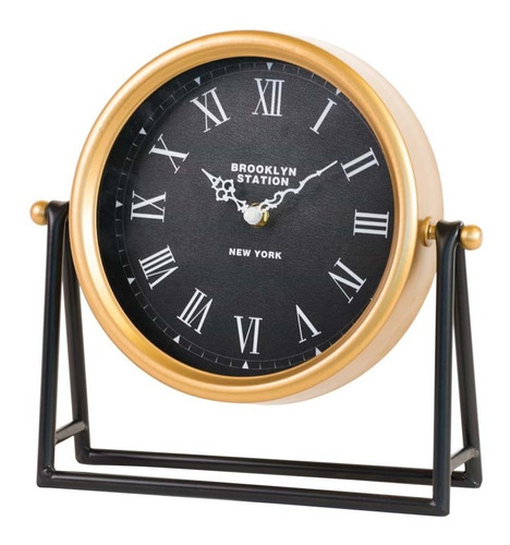 Reloj De Pared 26.5x26.5x7cm Redondo Bighouse