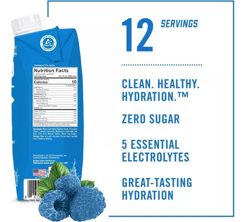 Biosteel Bebida Hidratante 12 Pack 500ml / Blue Raspberry