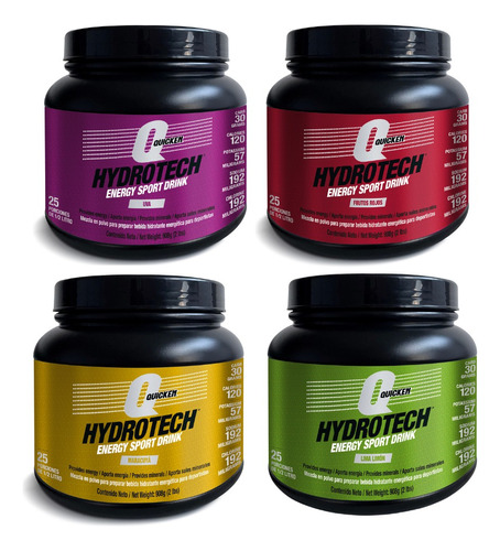 Hidratante Energética Hydrotech 908 G X 4 Un. + Shaker