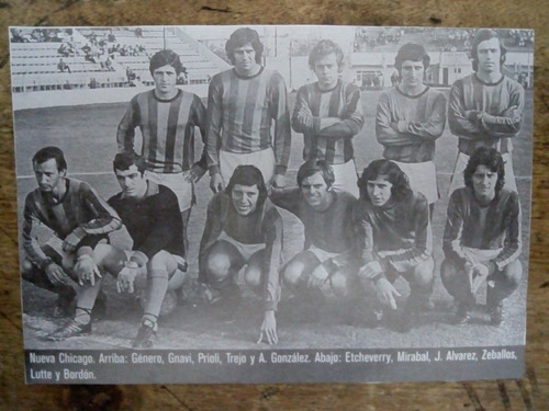 Recorte Nueva Chicago B Metropolitana 1972