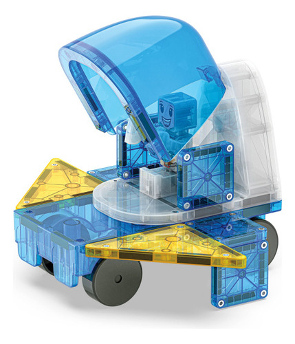 Magna-tiles Space Juego Construcción Magnética 32 Piezas