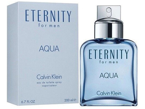 Perfume Eternity Aqua Edt 200ml Hombre Calvin Klein