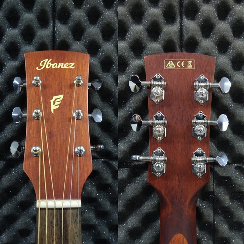 Imagem 9 de 9 de Violão Ibanez Pf 12mhce Opn Eletro-acústico Folk Mahogany