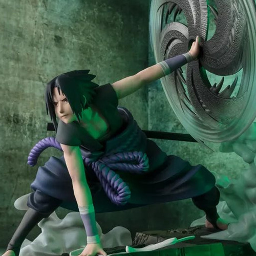 Sasuke Luz e Escuridão Mangekyo Sharingan Naruto Figuartszero