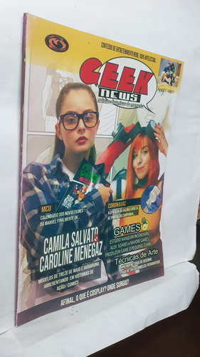 Revista Geek News 1 - Camila Salvato & Caroline Menegaz