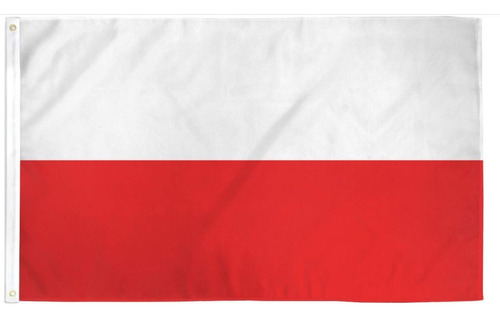 Bandera De Polonia  150 Cm X 90 Cm