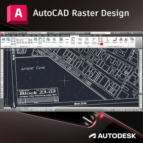 Raster Design Convierte Imágenes Ráster En Objetos De Dwg