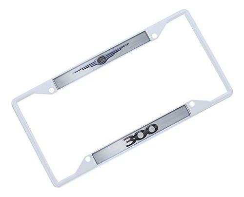- Compatible With Chrysler Logo 300 License Plate Frame