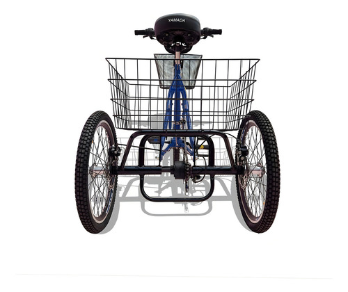Triciclo Deluxe Wendy Aro 26 Completo 21 Marchas Cores Cor Azul