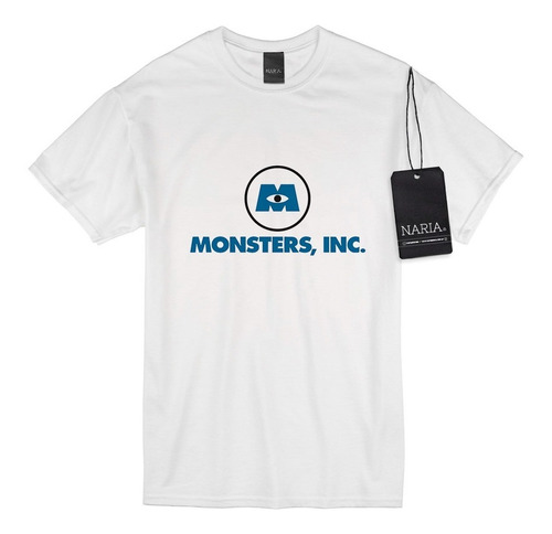 Remera Niño Monsters Inc Imagen Diseño Art Logo  - Psinc3