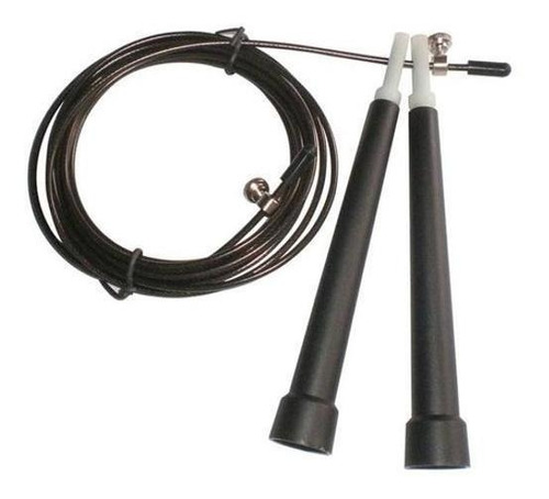 Corda De Pular Cabo Aço Speed Rope Ajustável