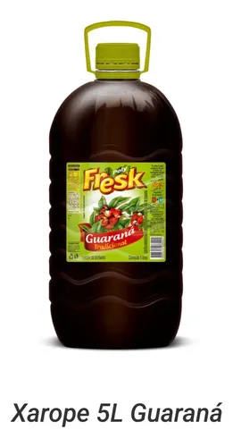 FRUITS　no95-98 Xarope Fresk De Guaraná 5 L, Natural Da Amazônia | MercadoLivre