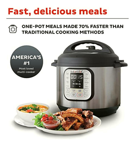 Instant Pot Ip-duo6, Olla De Presión 7 En 1, Programable,