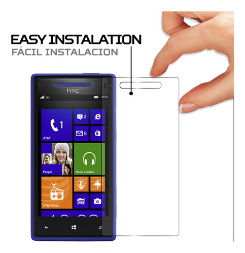 Protector Mica Pantalla Para Htc Windows Phone 8x