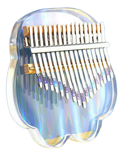 Kalimba 17 Teclas Pulgar Piano Dedo Mbira Instrumento De