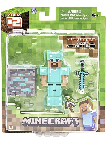 Figuras De Acción De Minecraft Con Accesorio, Única Talla, M