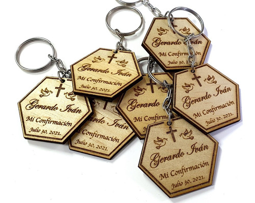15 Llaveros Personalizados Madera Y Mdf