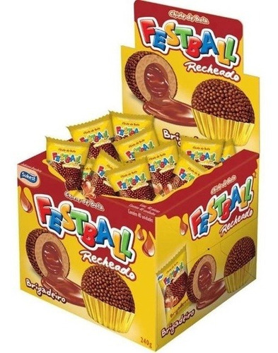 Chiclete De Brigadeiro Festball 240g - Sukest