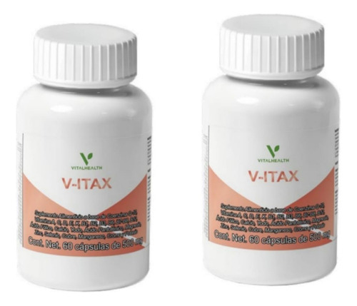 Vitax Vitaminas Sistema Inmune Memoria Atención Energía 2pak Sabor Sin Sabor