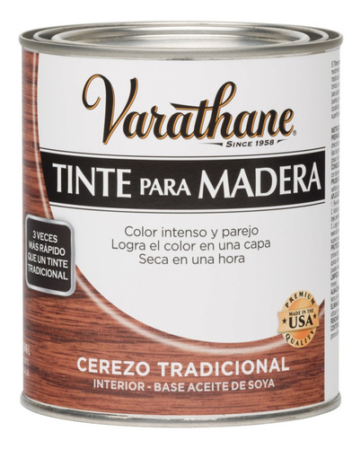 Varathane Tinte Para Madera Cerezo Tradicional 0,946 L