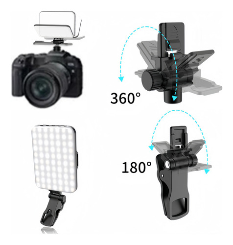 Mini Luz Portátil Para Selfies Con Luz De Relleno Led