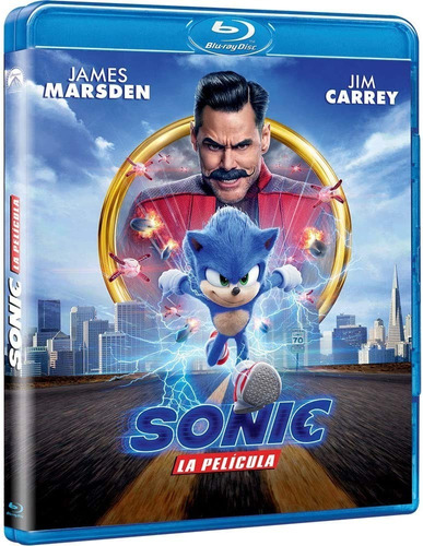 Sonic La Película Blu Ray Película Nuevo