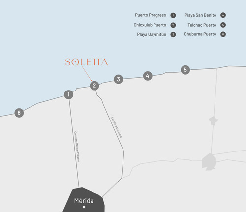 Lotes En Venta Soletta A Tan Solo Unos Minutos D Elas Playas De Chicxulub.