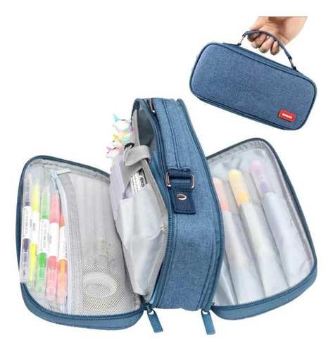 Bolsa De Maquillaje, Estuche Para Lápices, Organizador Grand